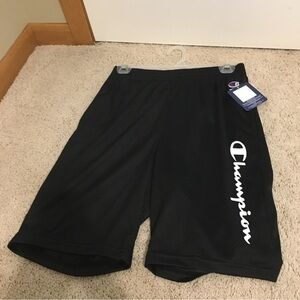 Champion boys size XL black basketball mesh shorts